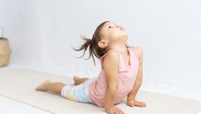 Kid's yoga.