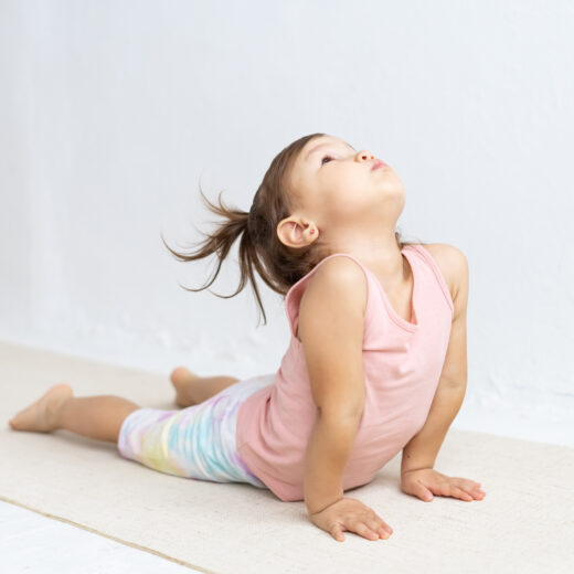 Kid's yoga.